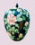 Mid Century Floral Porcelain Temple Jar For Sale - Image 4 of 8