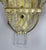 Pair of French Bronze and Rock Crystal 2-Light Sconces For Sale - Image 9 of 12