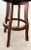 Cherry Wood Custom Swivel Bar Stool Ethan Allen Style Vintage "Mint" Condition. For Sale - Image 10 of 12