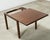 Coffee McGuire Organic Modern Rattan and Oak Flip-Top Games Table For Sale - Image 8 of 18