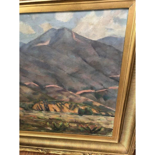 1940s Impressionist Landscape Painting Signed William Sheldon Horton For Sale - Image 4 of 11