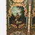 Antique Hand Painted Leather on Board Four Panel Dressing Screen 20thC For Sale - Image 6 of 9