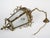 1950s Brass & Etched Glass Cross Lantern For Sale - Image 4 of 11
