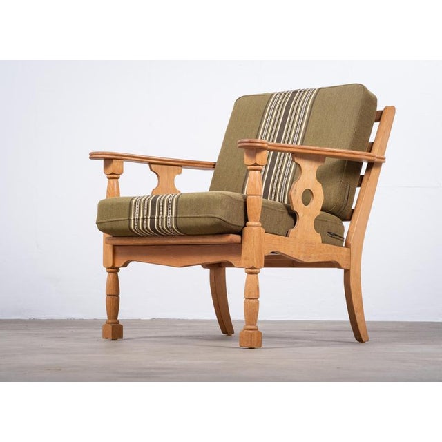 Vintage Oak Chair by Henning Kjærnulf, Denmark, 1960s For Sale - Image 4 of 11