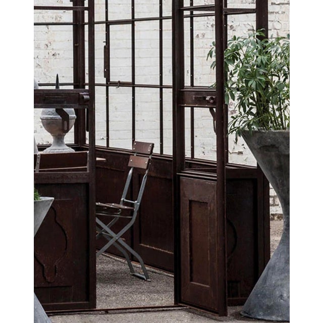 New special order item. Not vintage. Create an enchanted garden or event space with our welded, small cast-iron Orangerie...