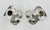 Silver 1980s Pair of Silver Plated Candle Holders by Emilia Castillo, Mexican Modernism For Sale - Image 8 of 15