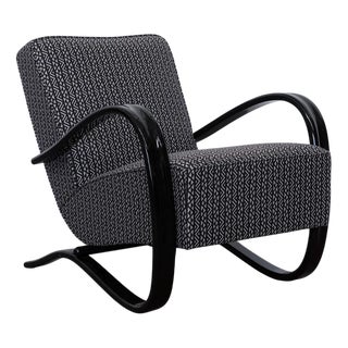 Vintage Model H269 Avant-Garde Chair by Jindrich Halabala, 1930s For Sale