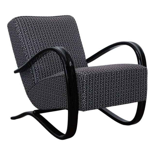 Vintage Model H269 Avant-Garde Chair by Jindrich Halabala, 1930s For Sale