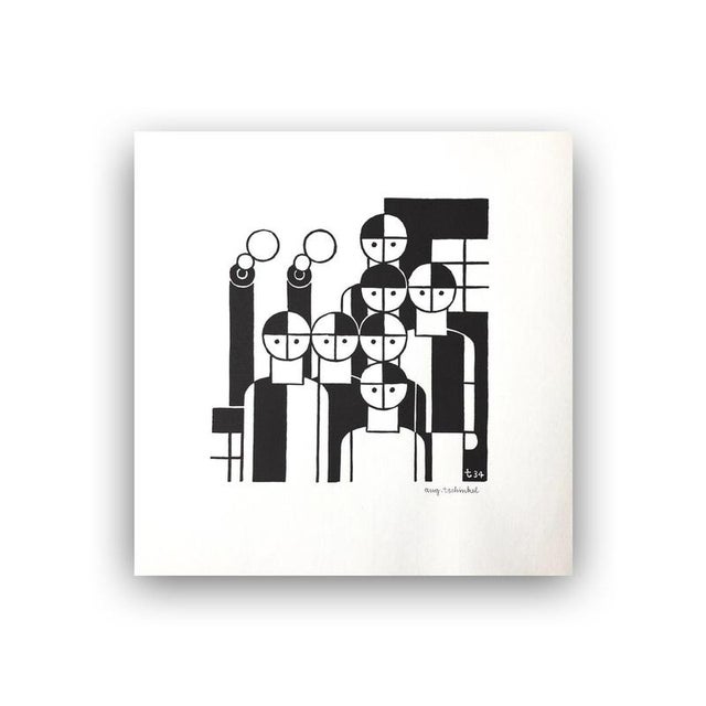 Augustin Tschinkel, Personnage, 1934, Paper For Sale - Image 6 of 6