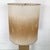Vintage Modern Table Lamp With Suede-Wrapped Column and Lucite Base For Sale - Image 10 of 12