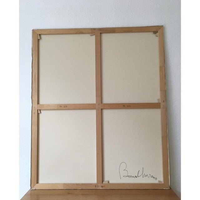 Benna Chu (Meylan), Feuille No. 2, 2000, Oil on Canvas For Sale - Image 7 of 8