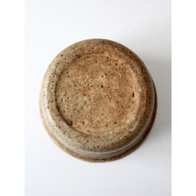Vintage Studio Pottery Bowl Cachepot For Sale - Image 12 of 12