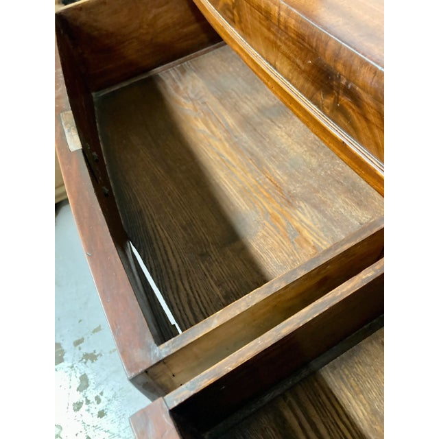 19th Century English Mahogany Chest of Drawers For Sale - Image 10 of 13