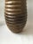 Gigantic Carved Exotic Wood Ribbed Vase For Sale - Image 11 of 12