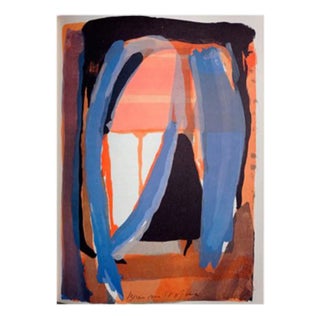 Bram Van Velde, Untitled Composition for DLM, 1974, Original Lithograph For Sale