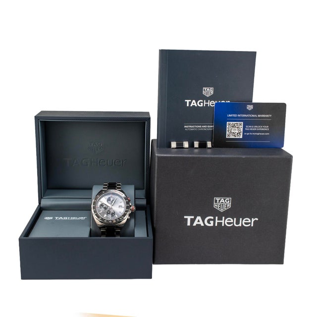 Tag Heuer Formula 1 Calibre 16 44mm caz2012.ba0876 Steel Ceramic Bezel Watch For Sale - Image 9 of 10