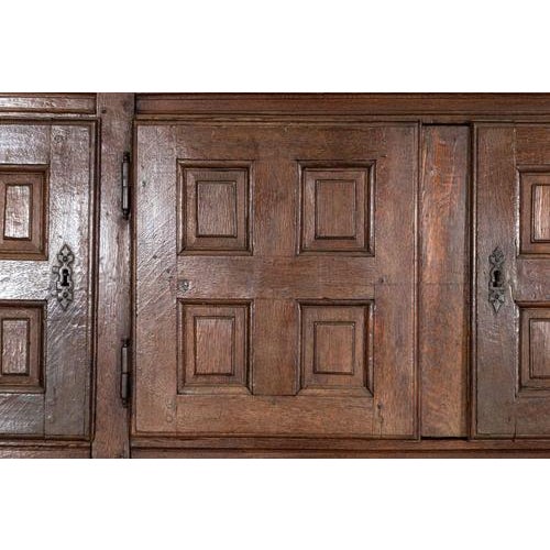 Large 18th Century French Oak Housekeepers Cupboard, 1760s For Sale - Image 13 of 18