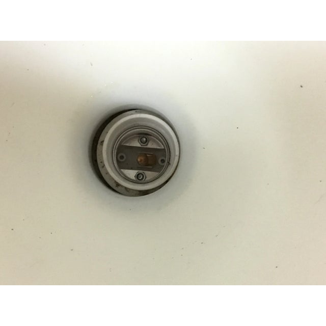 1940s Hollywood Regency Lamp Hand Painted For Sale - Image 9 of 10