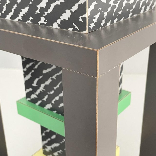 Italian Modern Metropole Table Clock from George J. Sowden, 1982 For Sale - Image 11 of 18