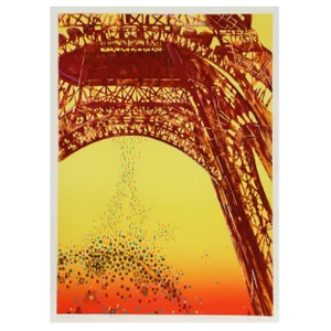 Risaburo Kimura - Paris Silkscreen