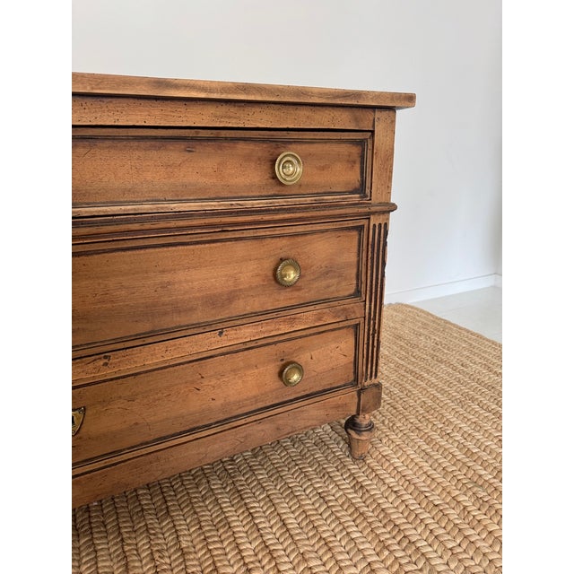 Wood 19th Century French Directoire Commode or Chest of Drawers For Sale - Image 7 of 16