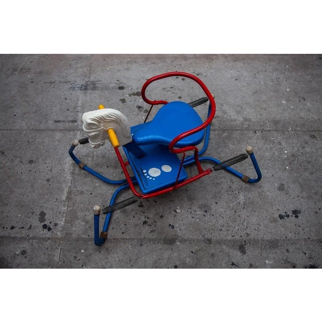 Vintage Children's Rocking Horse, 1960s For Sale - Image 9 of 10