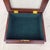 Vintage 1994 Bombay Company wooden display box features a rich mahogany-toned finish and a clear glass top lid, perfect...