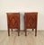 Wood Pair of Italian Small Commodes in Cherry For Sale - Image 7 of 8