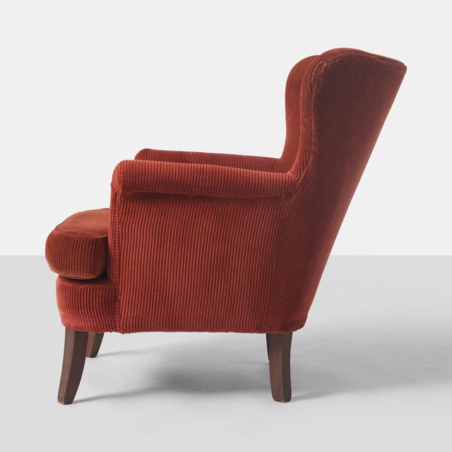Mid-Century Modern Wingback Lounge Chair by Theo Ruth For Sale - Image 3 of 7