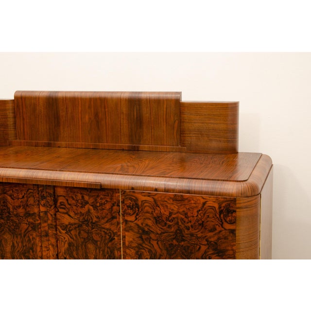 Wood French Art Deco Style Sideboard, 1930s For Sale - Image 7 of 18
