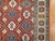 Late 19th Century Red Field Geometric Antique Caucasian Tribal Shirvan Rug - 4' x 7'9" For Sale - Image 17 of 18