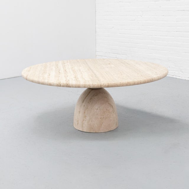 Travertine Finale Coffee Table by Peter Draenert for Draenert, 1970s For Sale - Image 18 of 18