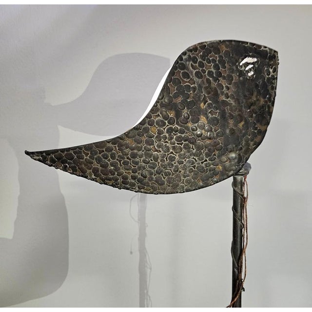 Copper Wired Floor Lamps with Small Stones, Set of 2 For Sale - Image 4 of 18