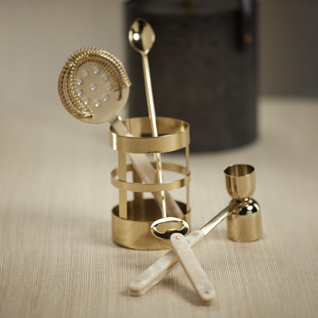 Contemporary Islington 5-Piece Bar Tool Set For Sale - Image 3 of 6
