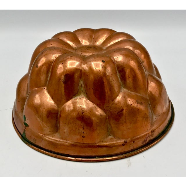 Copper 19th Century Antique French Solid Copper Mould For Sale - Image 8 of 8