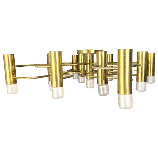 Mid-Century 13-Light Chandelier by Gaetano Sciolari, 1970 For Sale - Image 16 of 16
