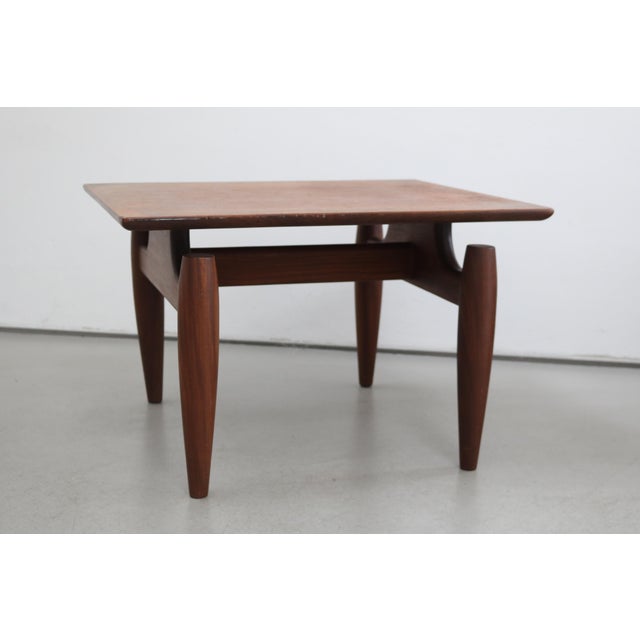 Wood Small Vintage Teak Coffee Table, 1960s For Sale - Image 7 of 7