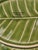 Late 20th Century Monterey Green Tropical Monstera Leaf Shaped Serving Plates - Set of 3 For Sale - Image 6 of 9