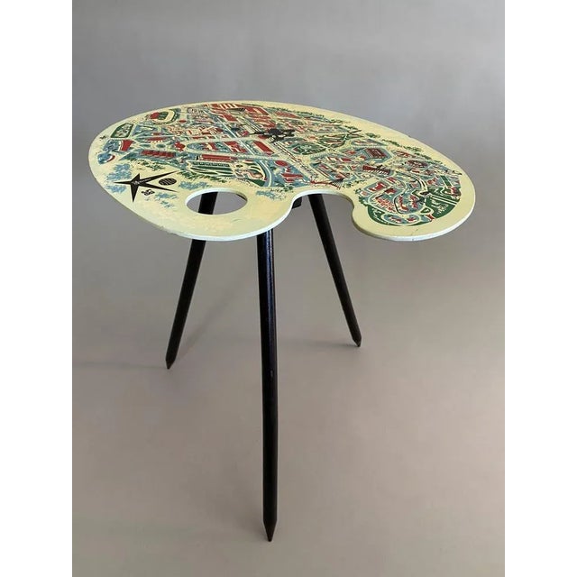 Mid-Century Bruxelles World Expo Side Table, 1958 For Sale - Image 5 of 11