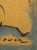 Mid-Century George Grosz Follower Tempera Portrait, Framed For Sale - Image 6 of 12
