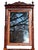 Brown Antique Tilting Floor Mirror in Mahogany with Beveled Glass, 1870 For Sale - Image 8 of 18