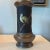 Antique Bretby Art Nouveau vase with bird and flower details. Made in England late 19th Century. In wonderful condition.
