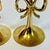 Metal 1950s Vintage Chippendale Hollywood Regency Brass Bow Candlestick Holders - A Pair. For Sale - Image 7 of 12