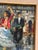 Dancing Couple in Lively Setting, 1950s, Oil on Canvas, Framed For Sale - Image 6 of 18