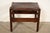 An exceptional antique Mission or Arts & Crafts stool or ottoman By Gustav Stickley (partial label to underside) USA,...