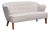 Flemming Lassen, Rare Sofa, Beige Fabric, Birch, Finland, 1950s For Sale
