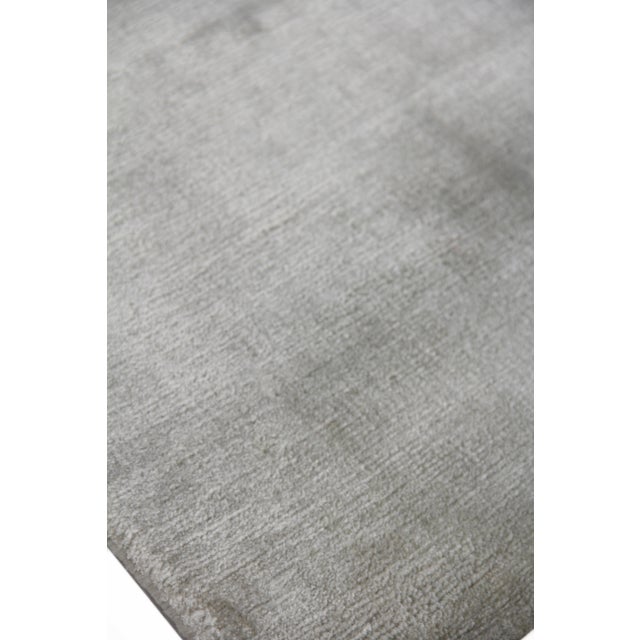 Exquisite Rugs Durham Hand Loom Viscose Light Green Rug 6 X9 Chairish