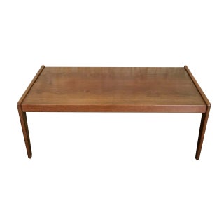 Danish Teak Coffee Table by Arne Wahl Iversen For Sale