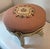 Mid 20th Century Vintage French Provincial Pink Needlepoint Footstool For Sale - Image 5 of 11