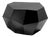 Three Rocks Medium Coffee Table in Black Glass from Insidherland For Sale